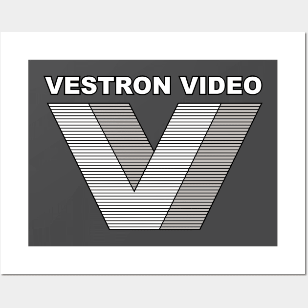 Vestron Video Logo Wall Art by SHOP.DEADPIT.COM 